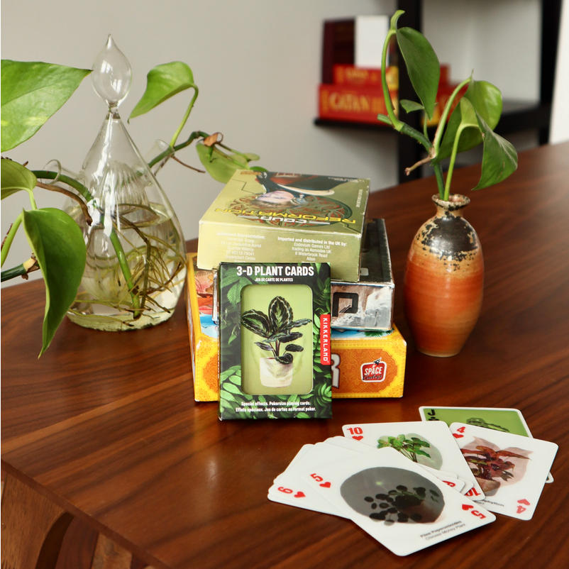 3-D Plant Cards