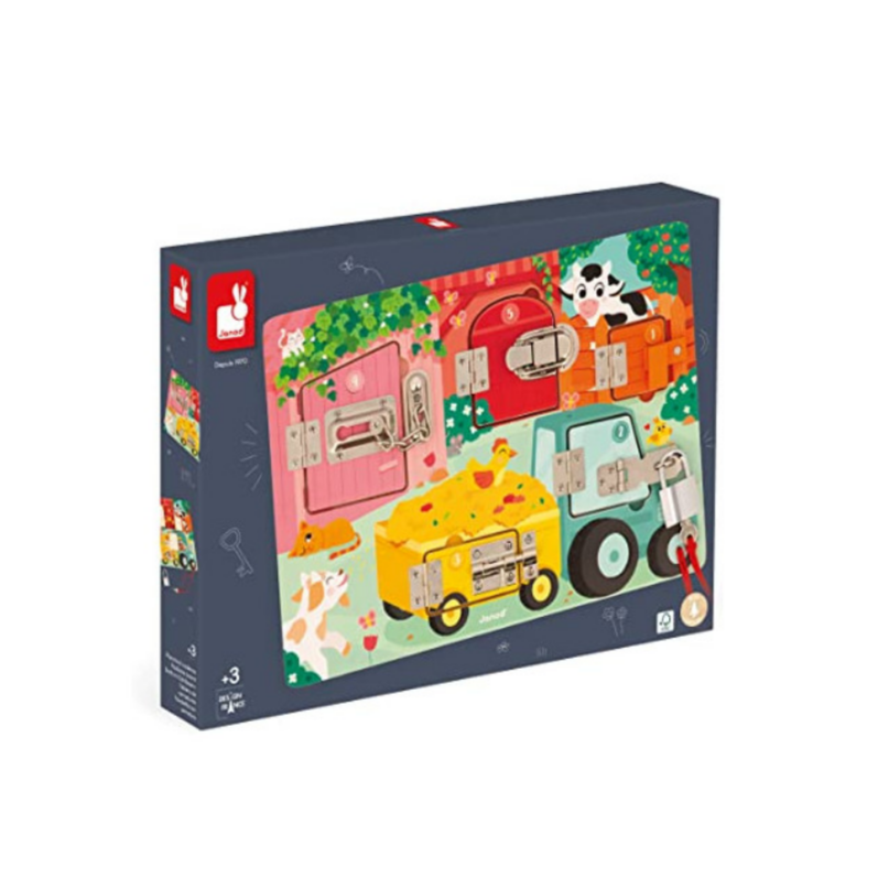 Padlocks Board - The farm