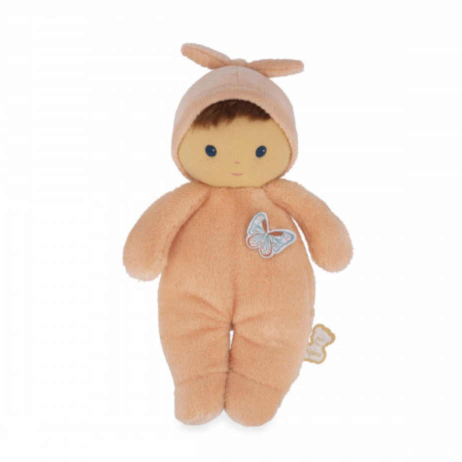 Baby Zinnia fabric doll