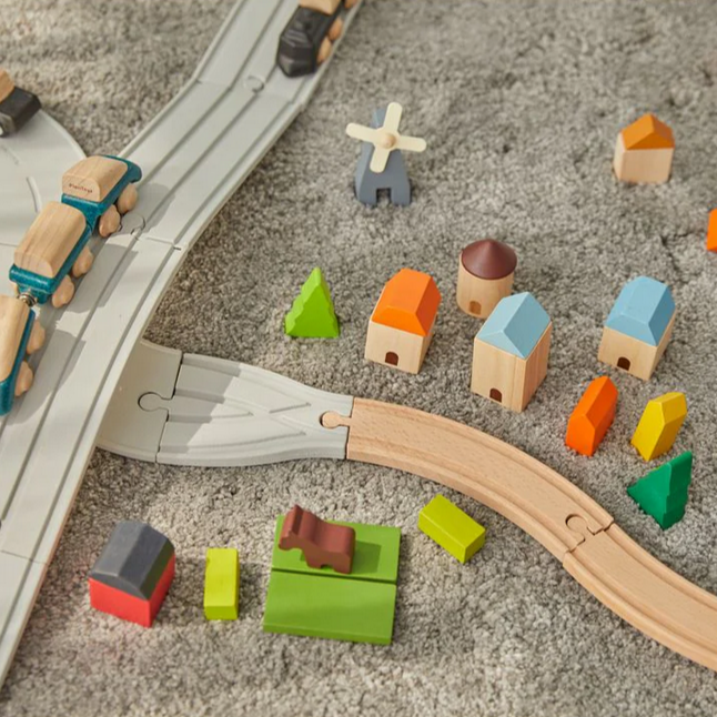 Rubber Road & Rail Adaptor Tracks