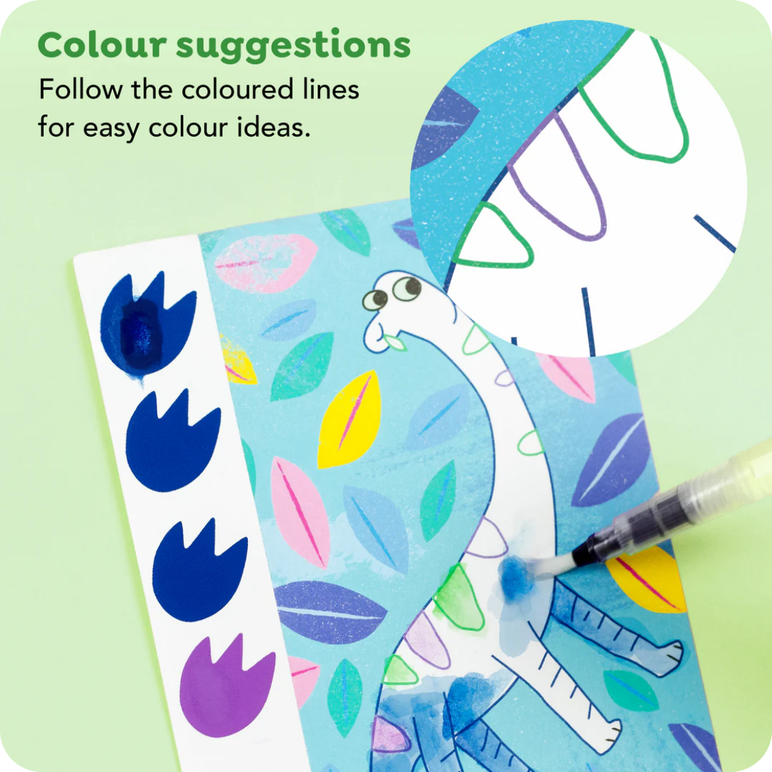 Paint a Picture Set - Dinosaurs