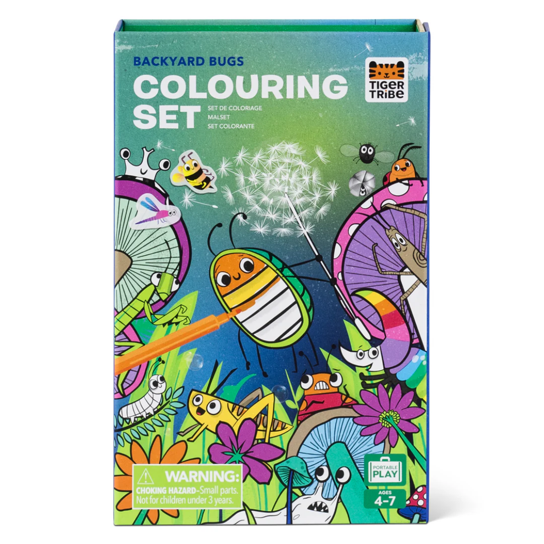 Coloring Set - Backyard Bugs