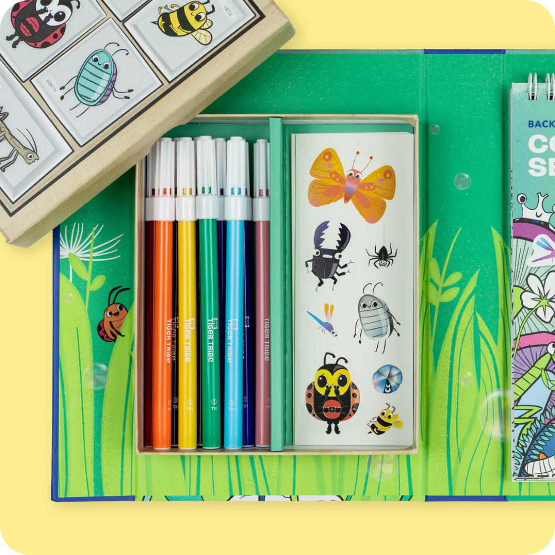 Coloring Set - Backyard Bugs