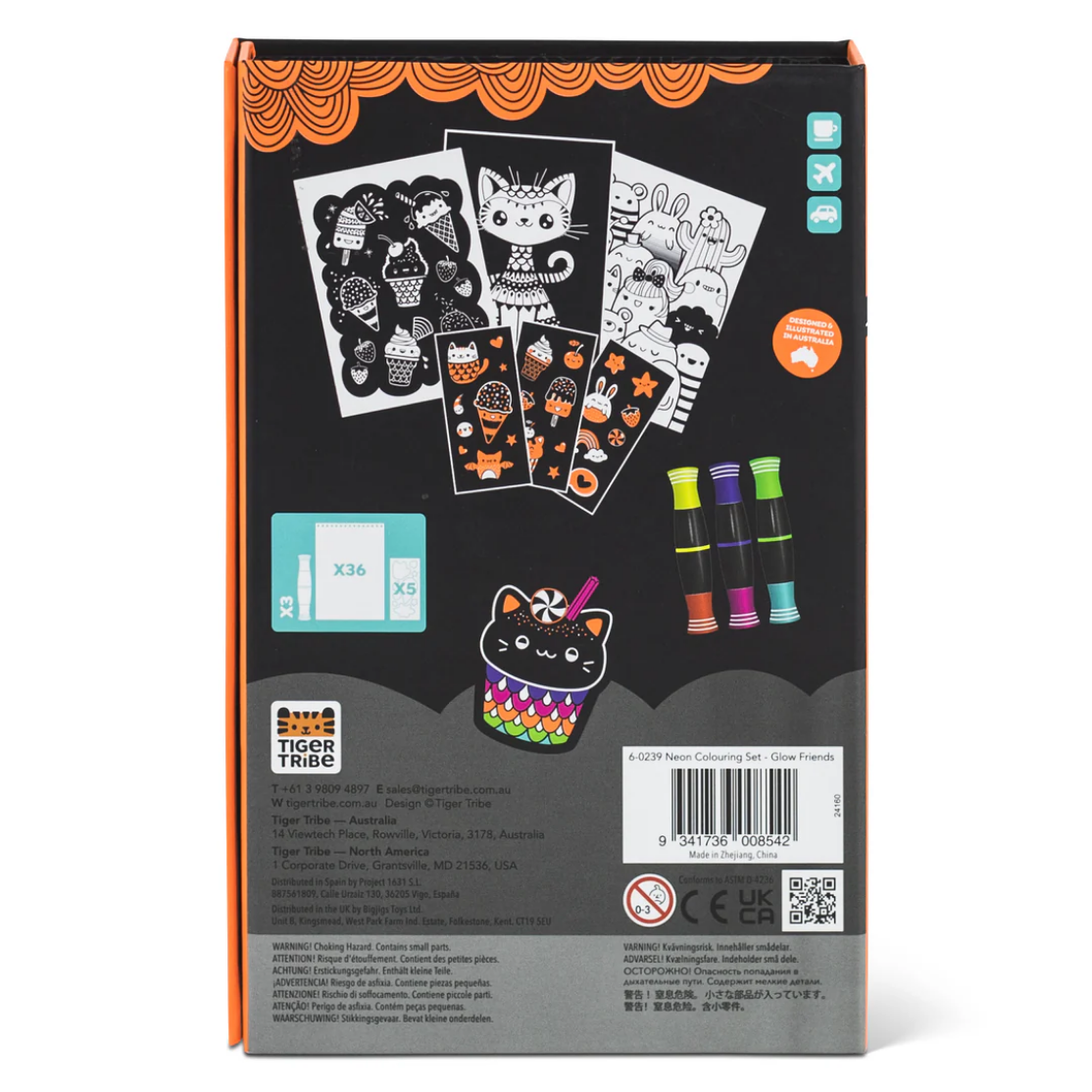 Glow Friends Coloring Kit