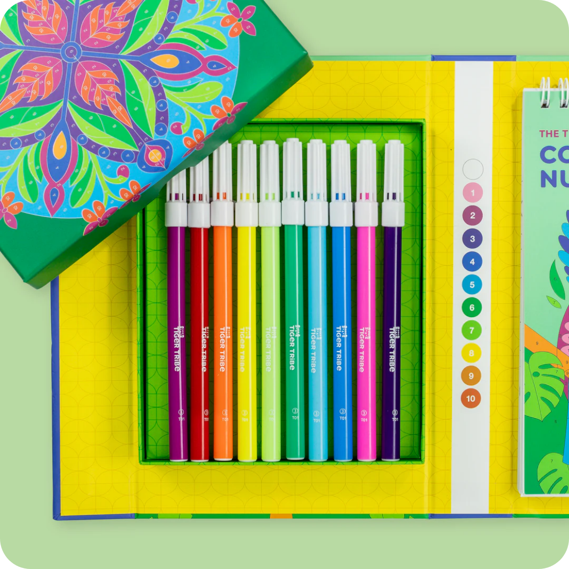 Color by Numbers - The Tropics