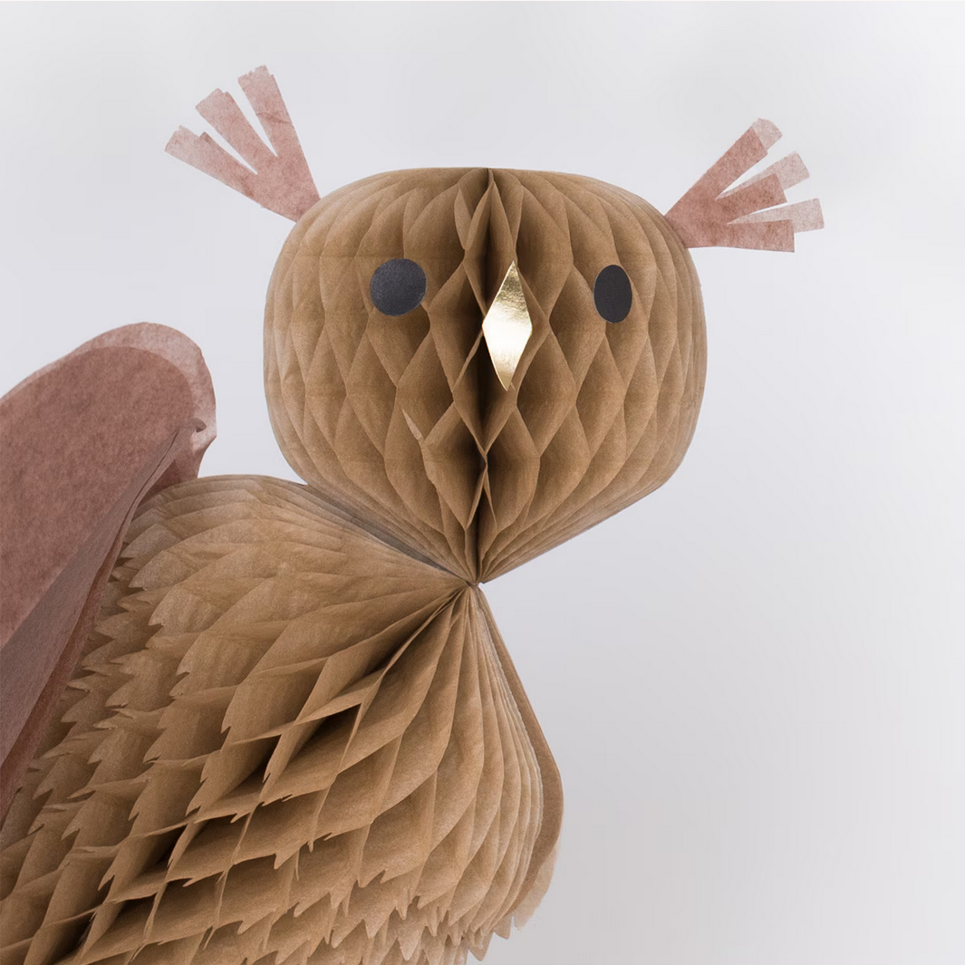 Honeycomb Owls 3pk