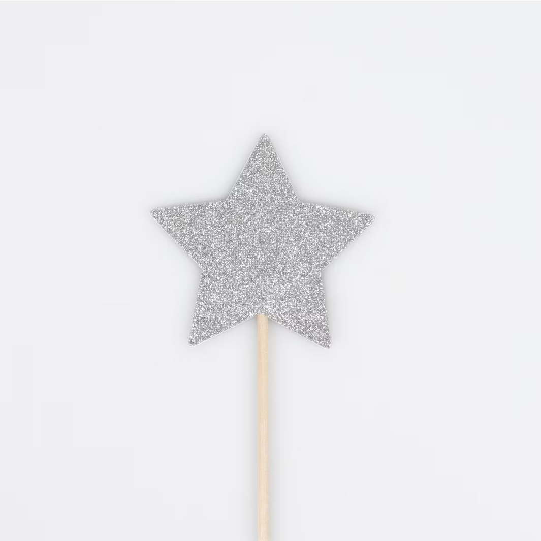 Wizard Party Hats & Wands (x6)