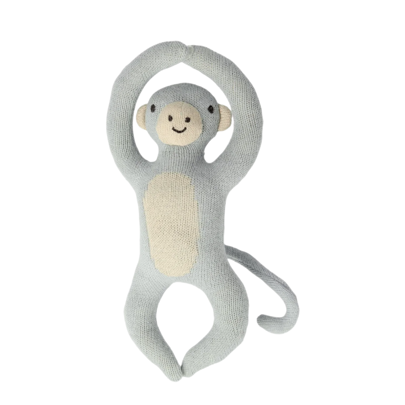 Organic Monkey Baby Rattle