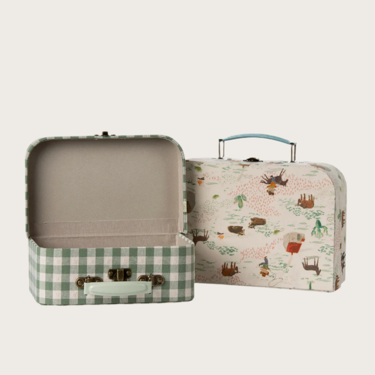 Fabric Suitcases 2 pcs. -PONY