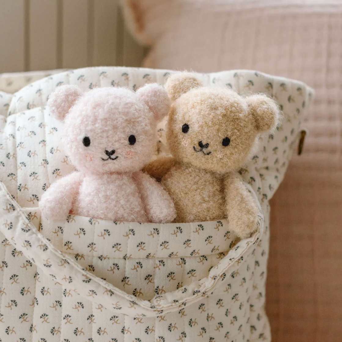 Baby bouclé bear (honey)