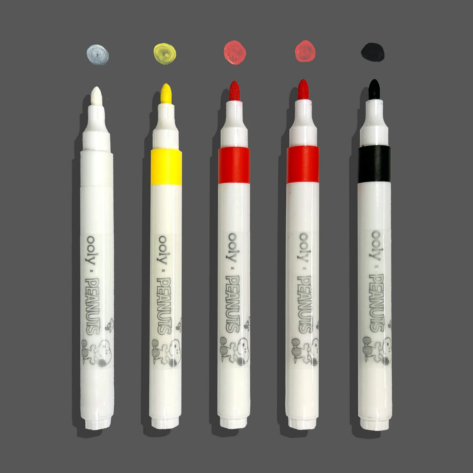 OOLY x Peanuts Color-in Wooden Birdhouse Kit - 5 Paint Markers
