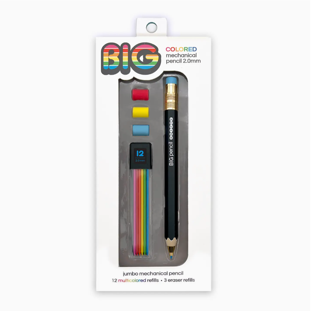 BIG COLORED MECHANICAL PENCIL SET