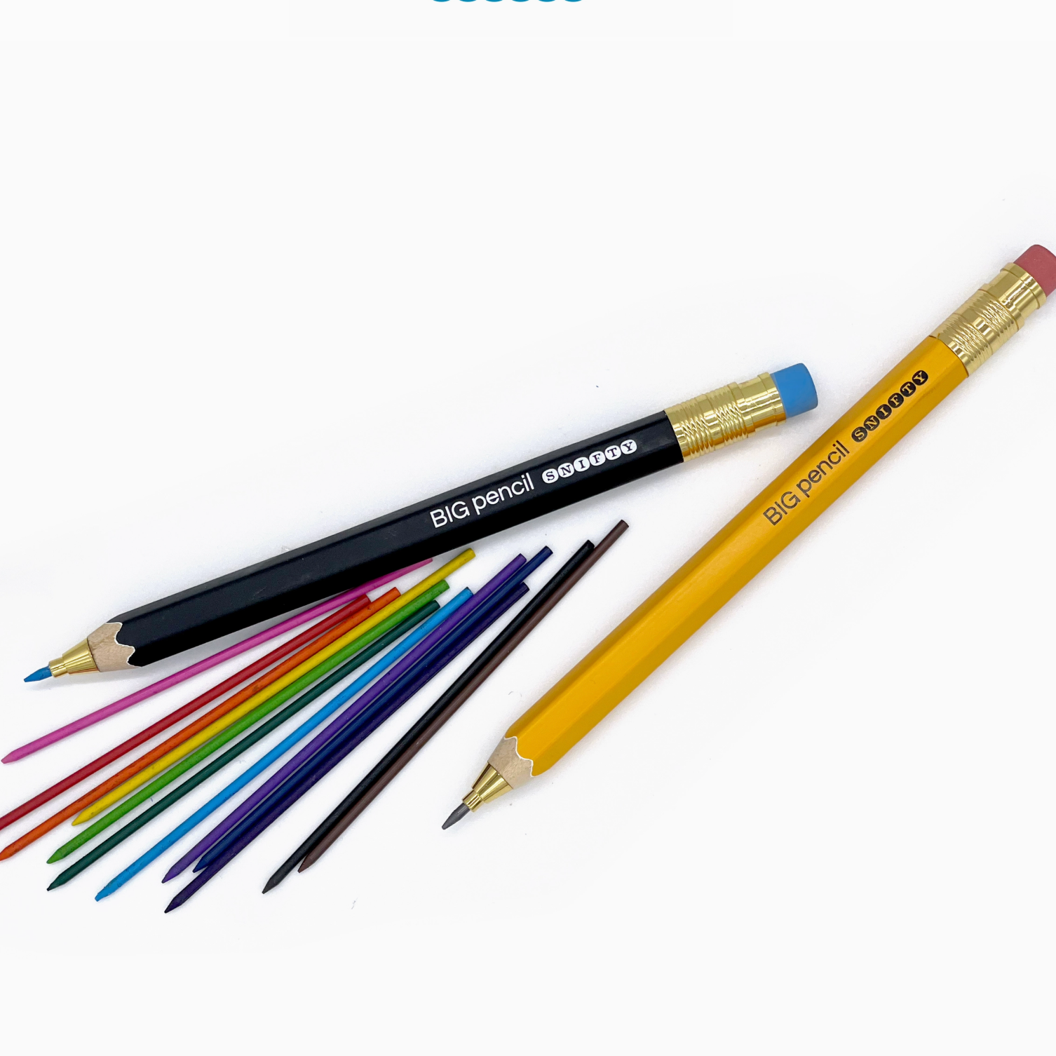 BIG COLORED MECHANICAL PENCIL SET