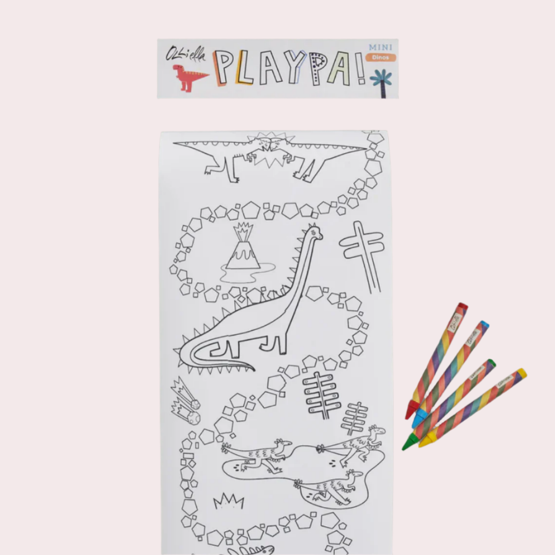 Playpa Paper - Mini - Dino