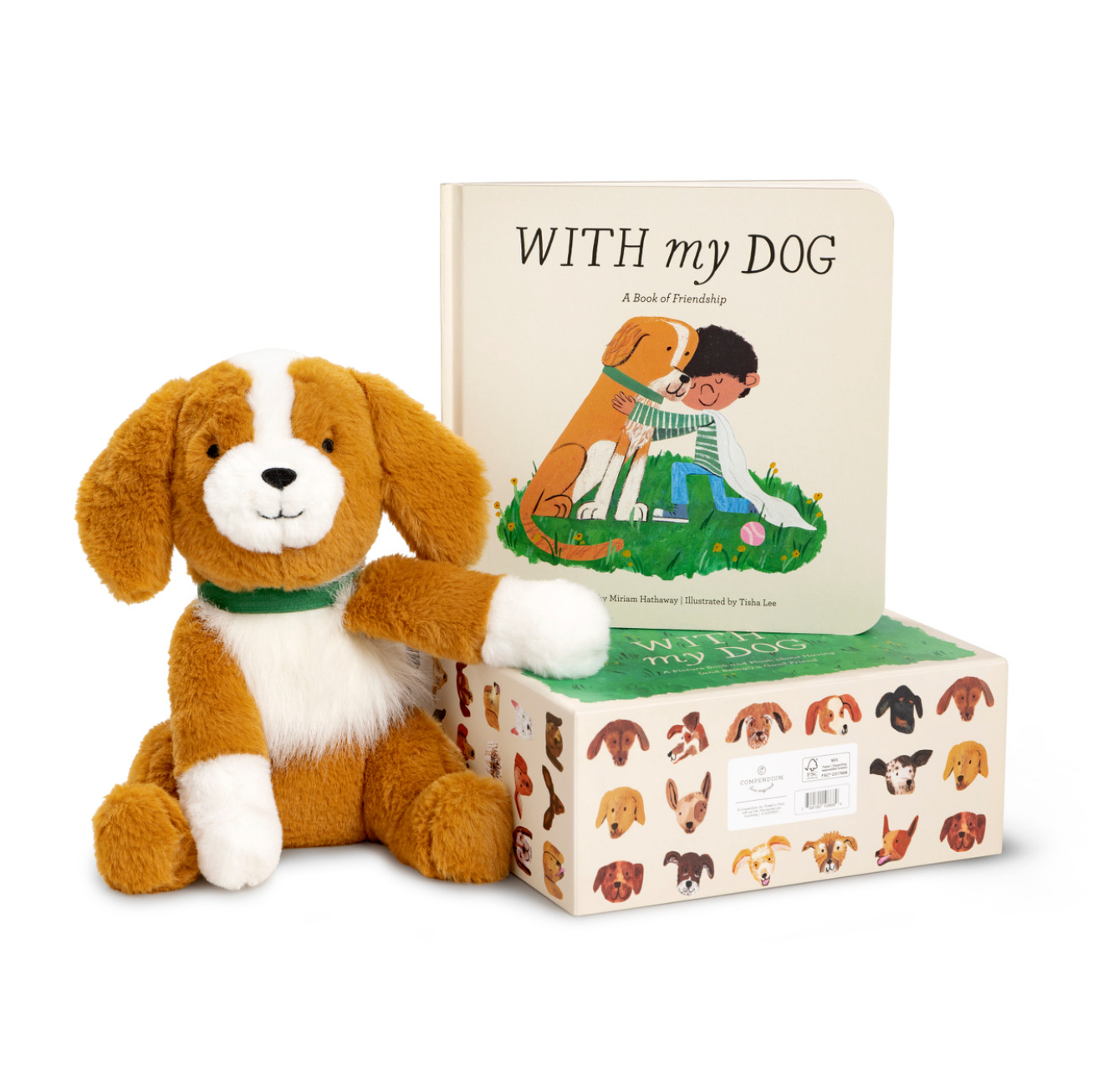 With My Dog- A Picture Book and Plush