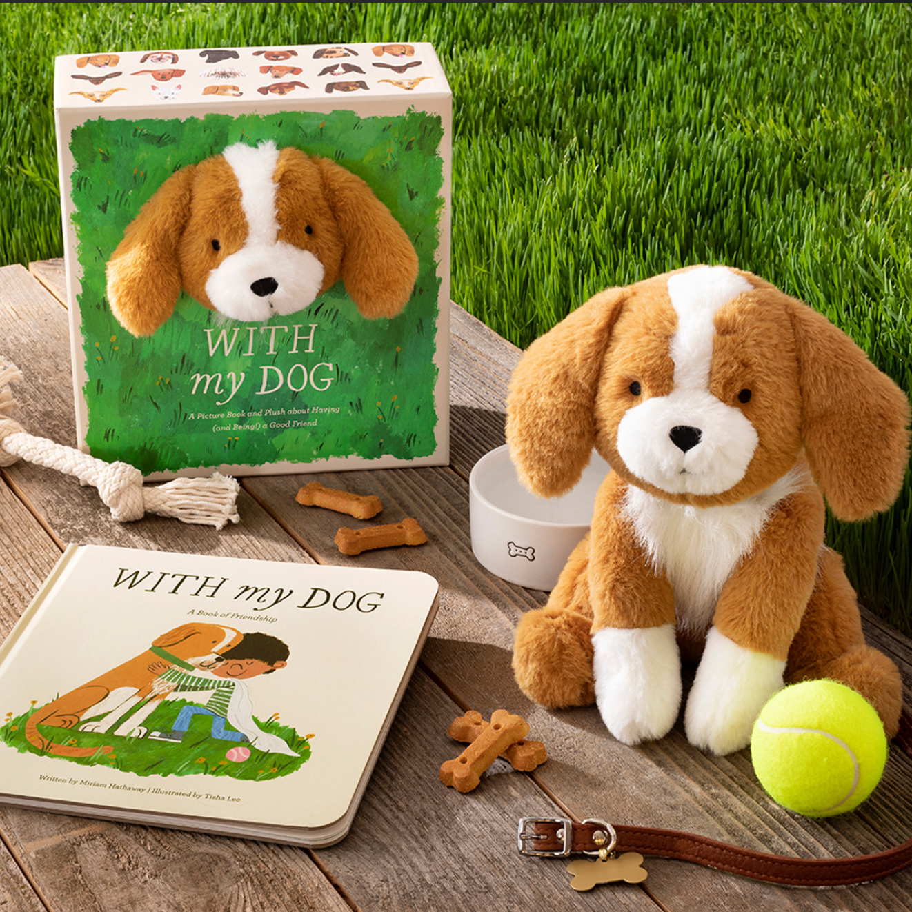 With My Dog- A Picture Book and Plush