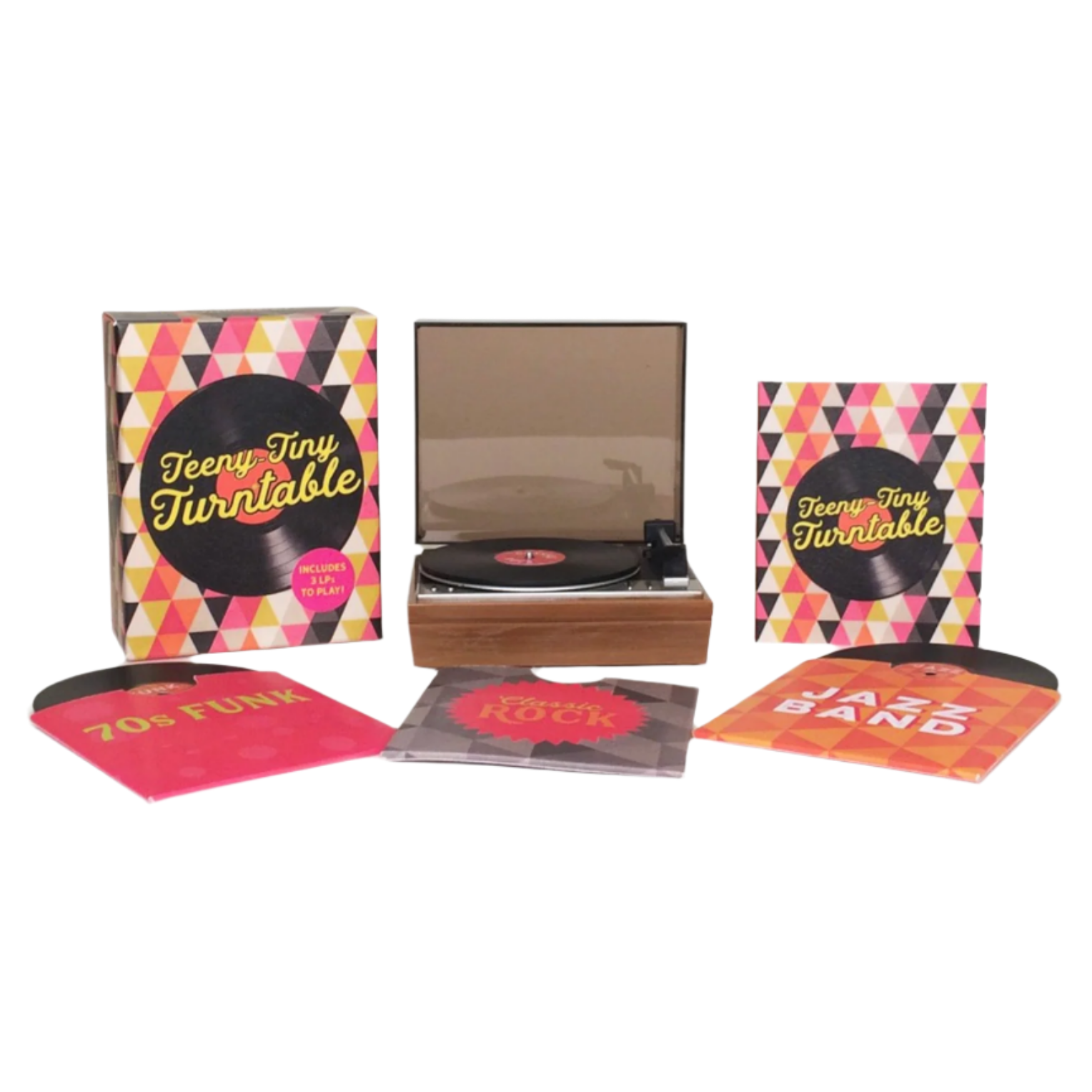Teeny-Tiny Turntable: Includes 3 Mini-LPs to Play!