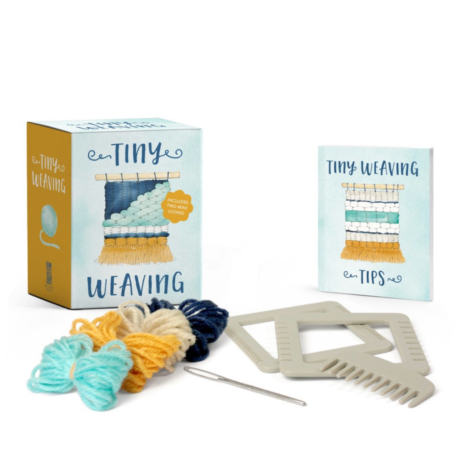 Tiny Weaving: Includes Two Mini Looms!
