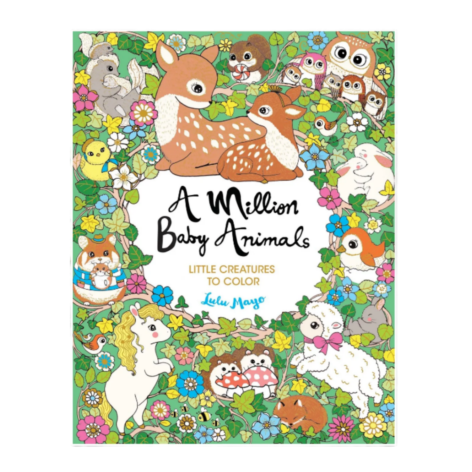 A Million Baby Animals: Little Creatures to Color