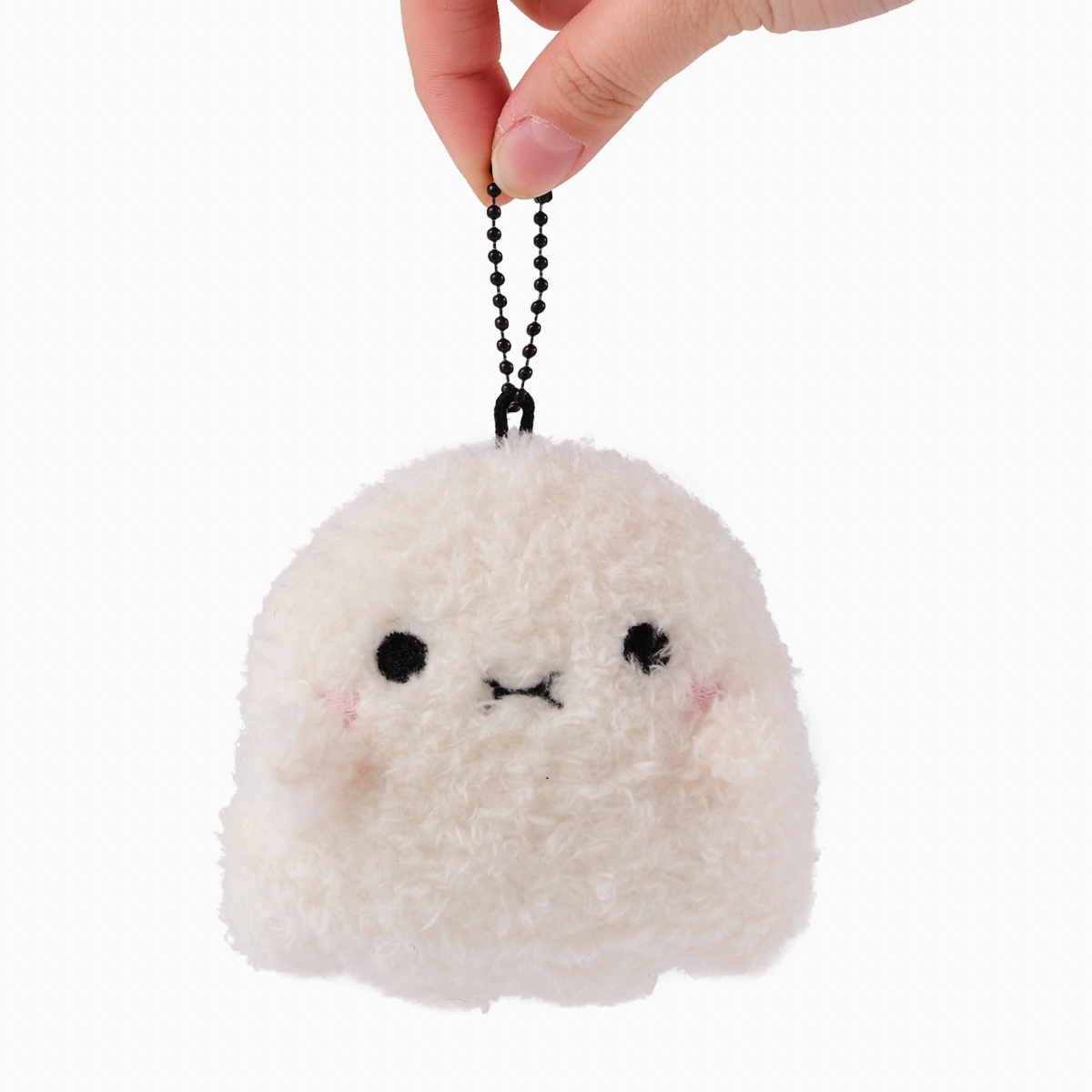 Keyring: Riceboo -White Ghost