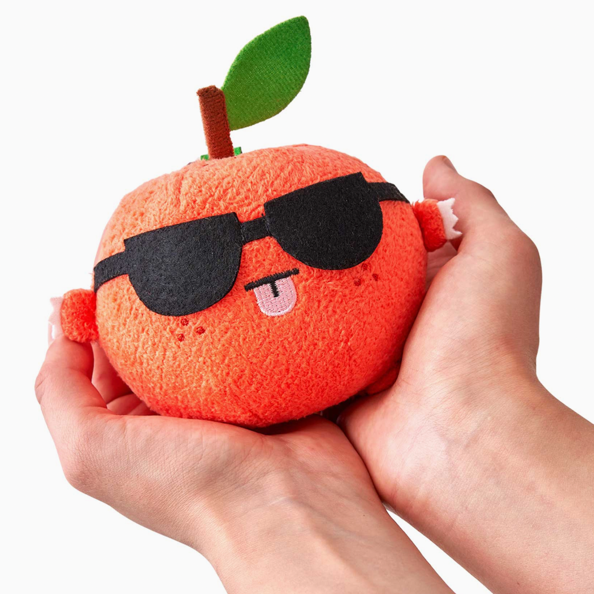 Mini Plush Toy - Ricesuma - Orange Orange with Sunglasses