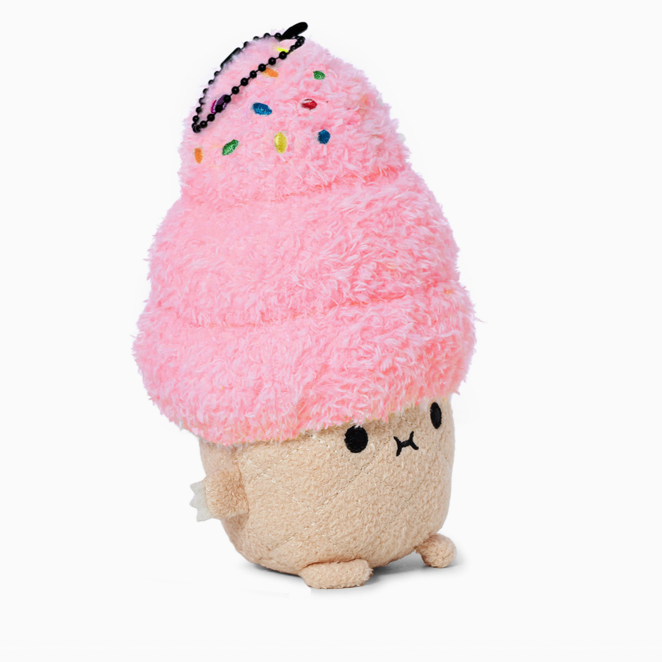 Sitting Mini Plush Toy - Ricecream Strawberry - Ice Cream