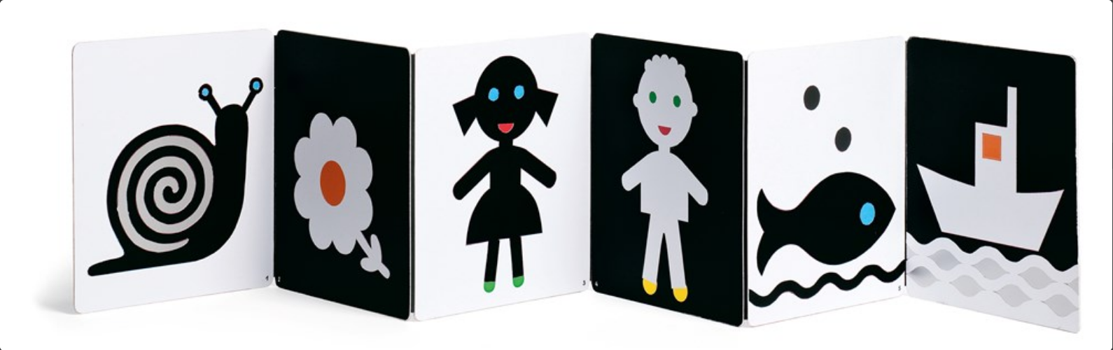 My First Black and White Book: Touch!