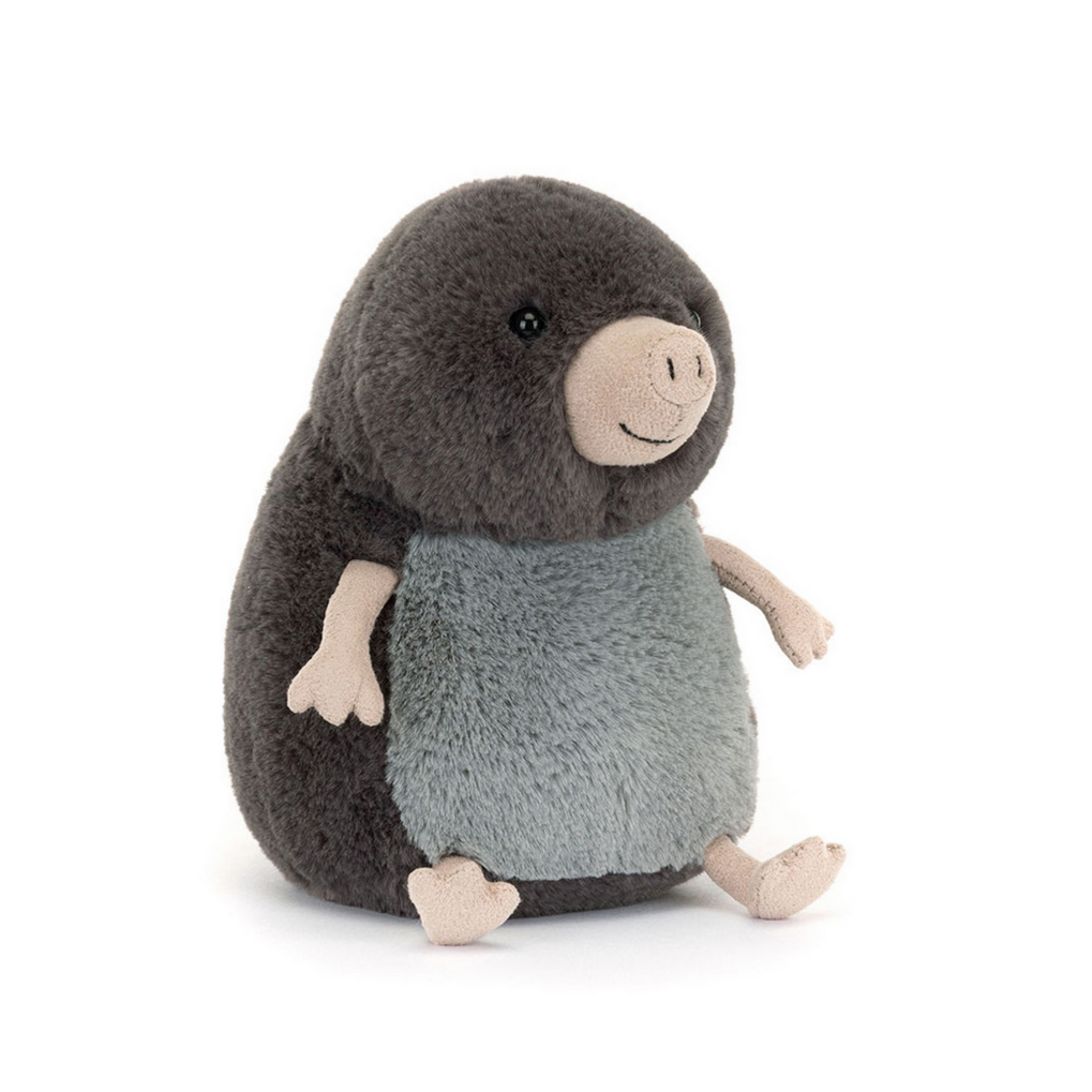 Stuffed animal mole toy