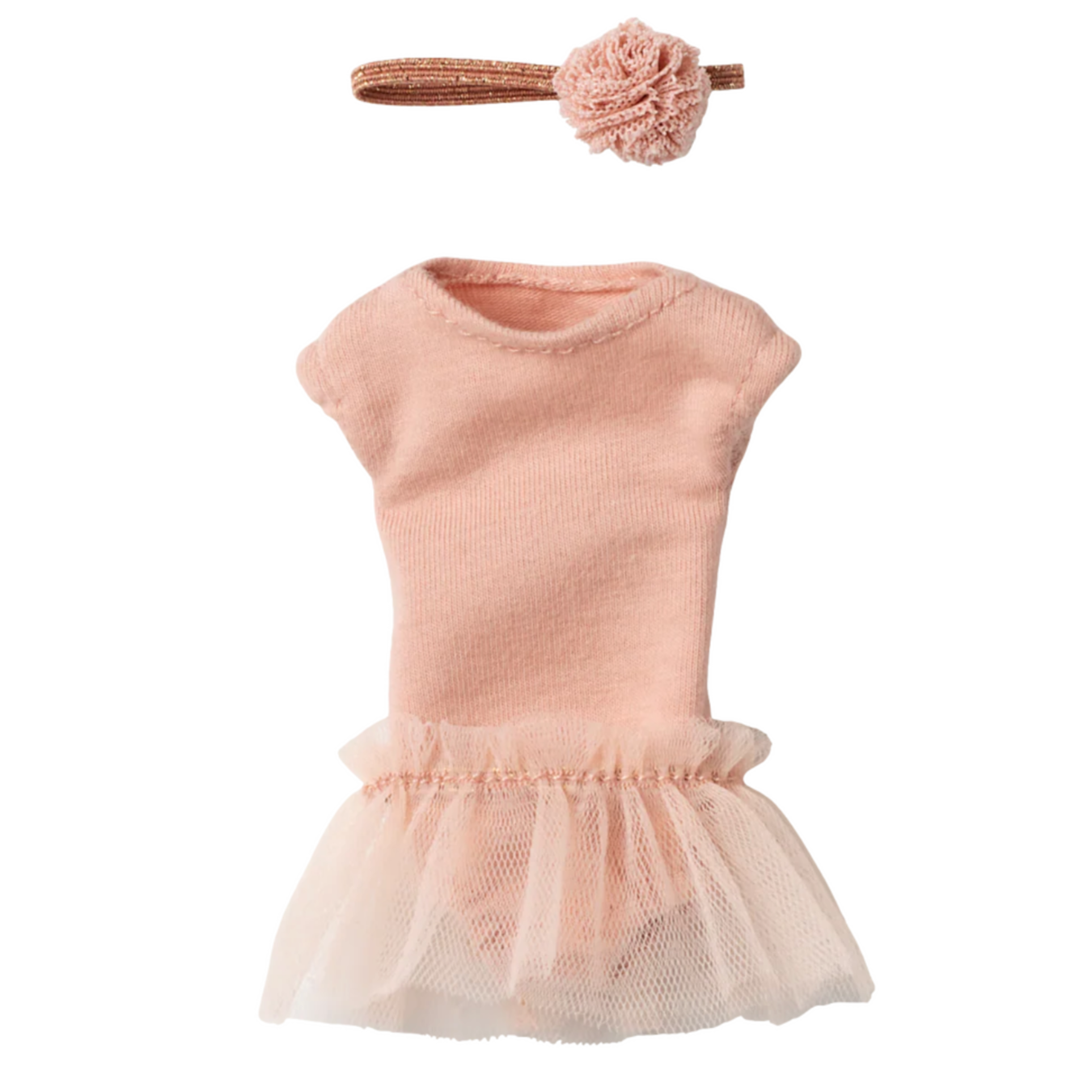 Ballet suit and skirt rose, Size 1
