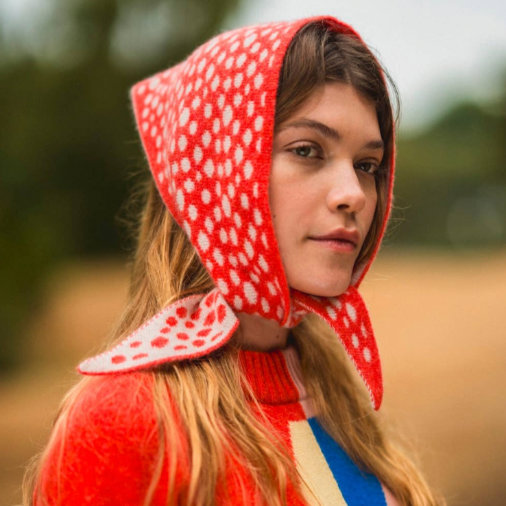 Spotty Neckerchief Red