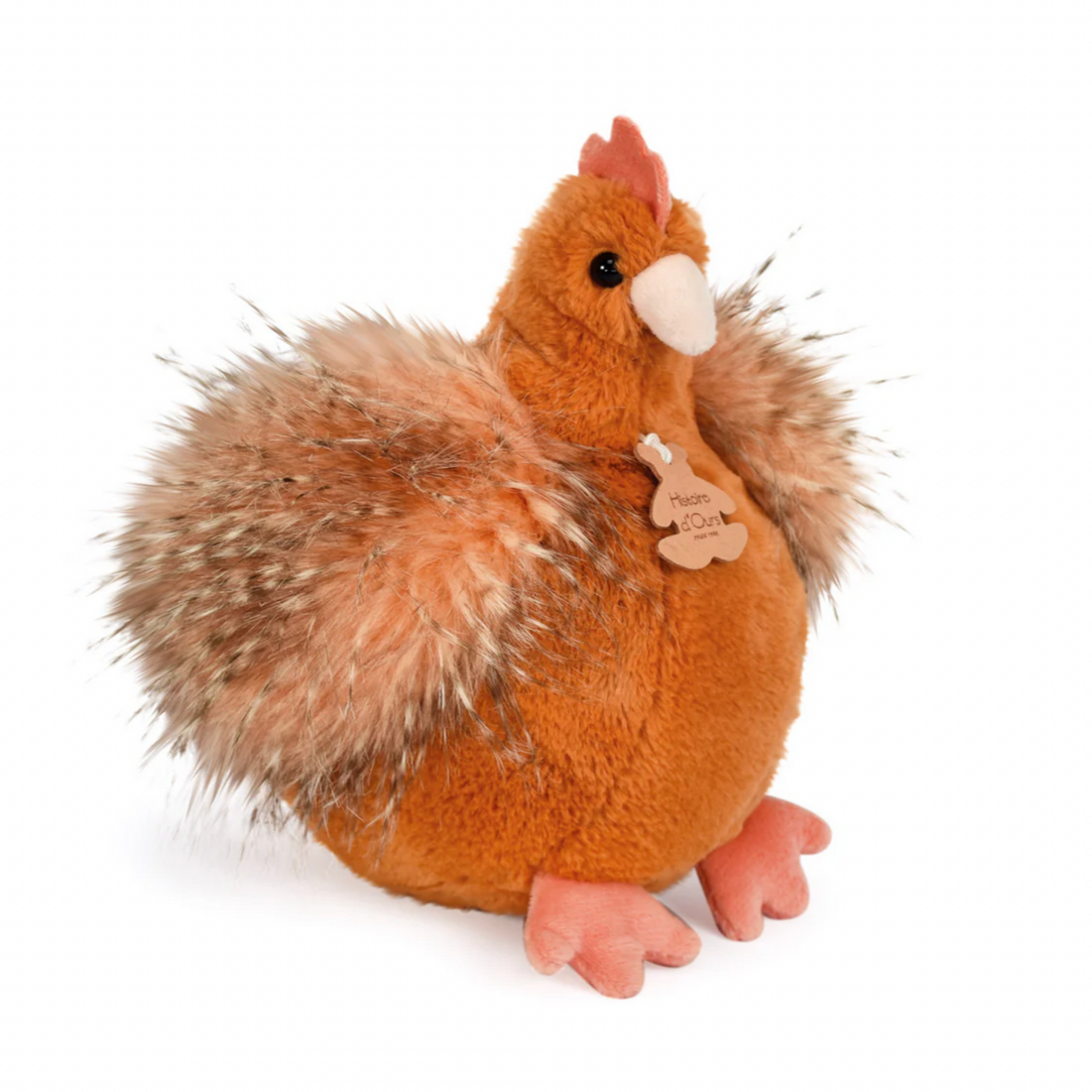 Plush toy chicken 