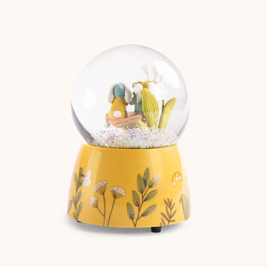 Musical snow globe - Three Little Rabbits