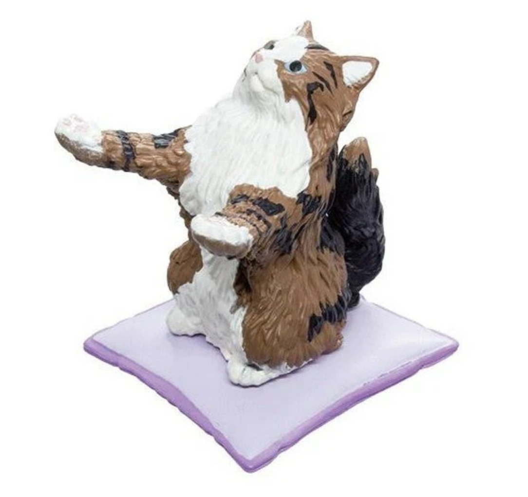 The Cat Will Hold It For You – Random cat Holder Figure box