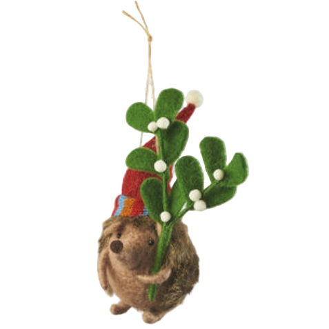 Forest Animal Wool Ornaments