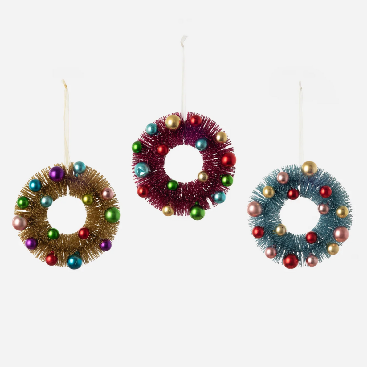 Shiny Ball Wreath Ornament