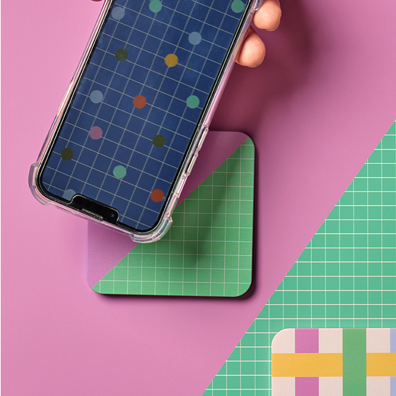 INKERIE WIRELESS CHARGER COLORBLOCK