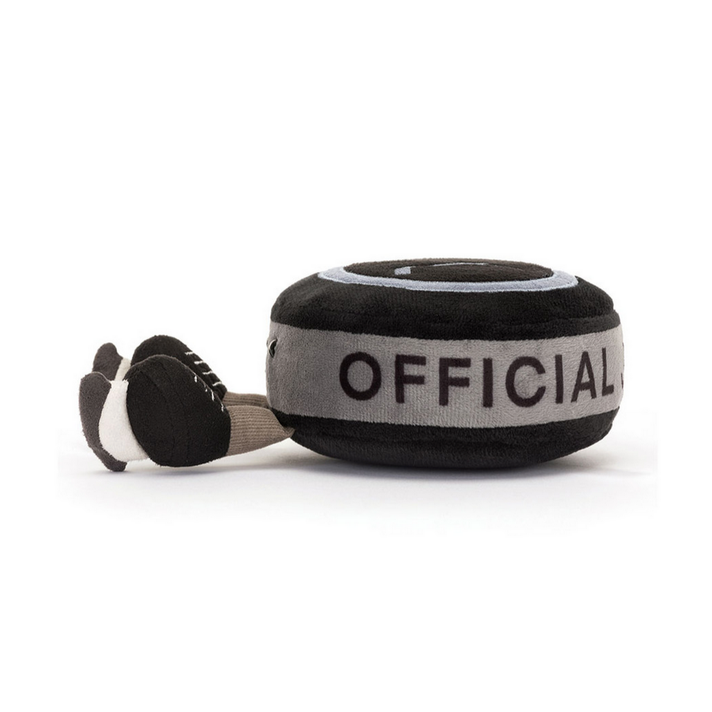 Amuseables Sports Ice Hockey Puck on a white background