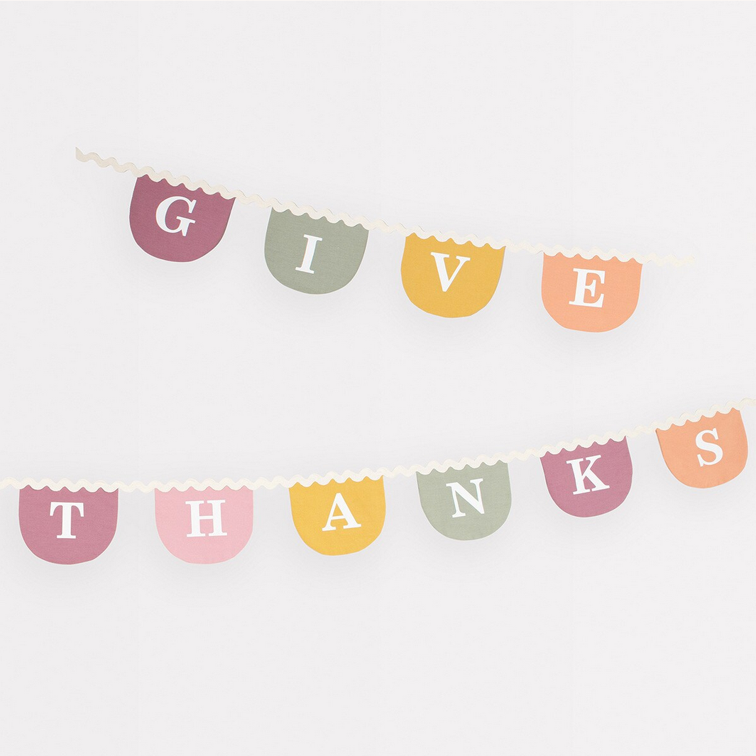 Thanksgiving Fabric Garland