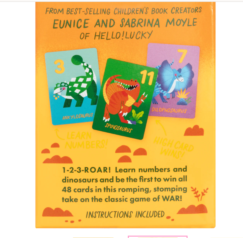 Dino-roar Card Game