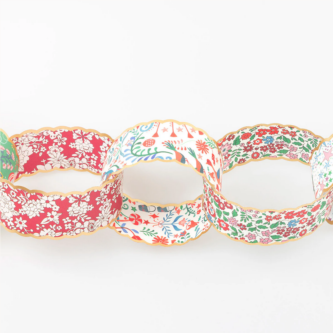 Three floral-patterned bracelets on a white background