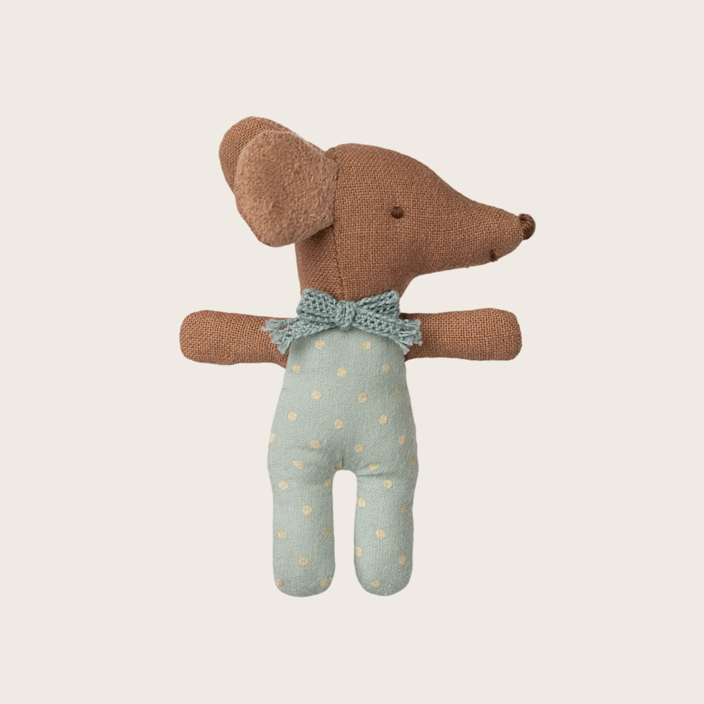 Stuffed animal toy with a bow tie 