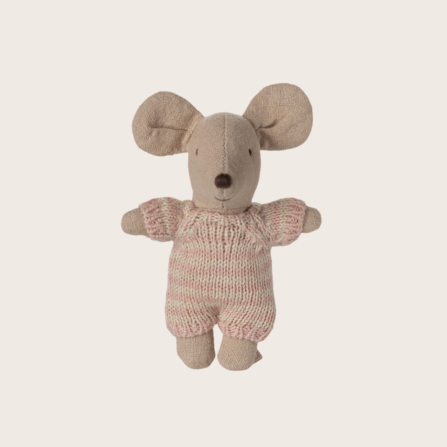 Knitted mouse toy