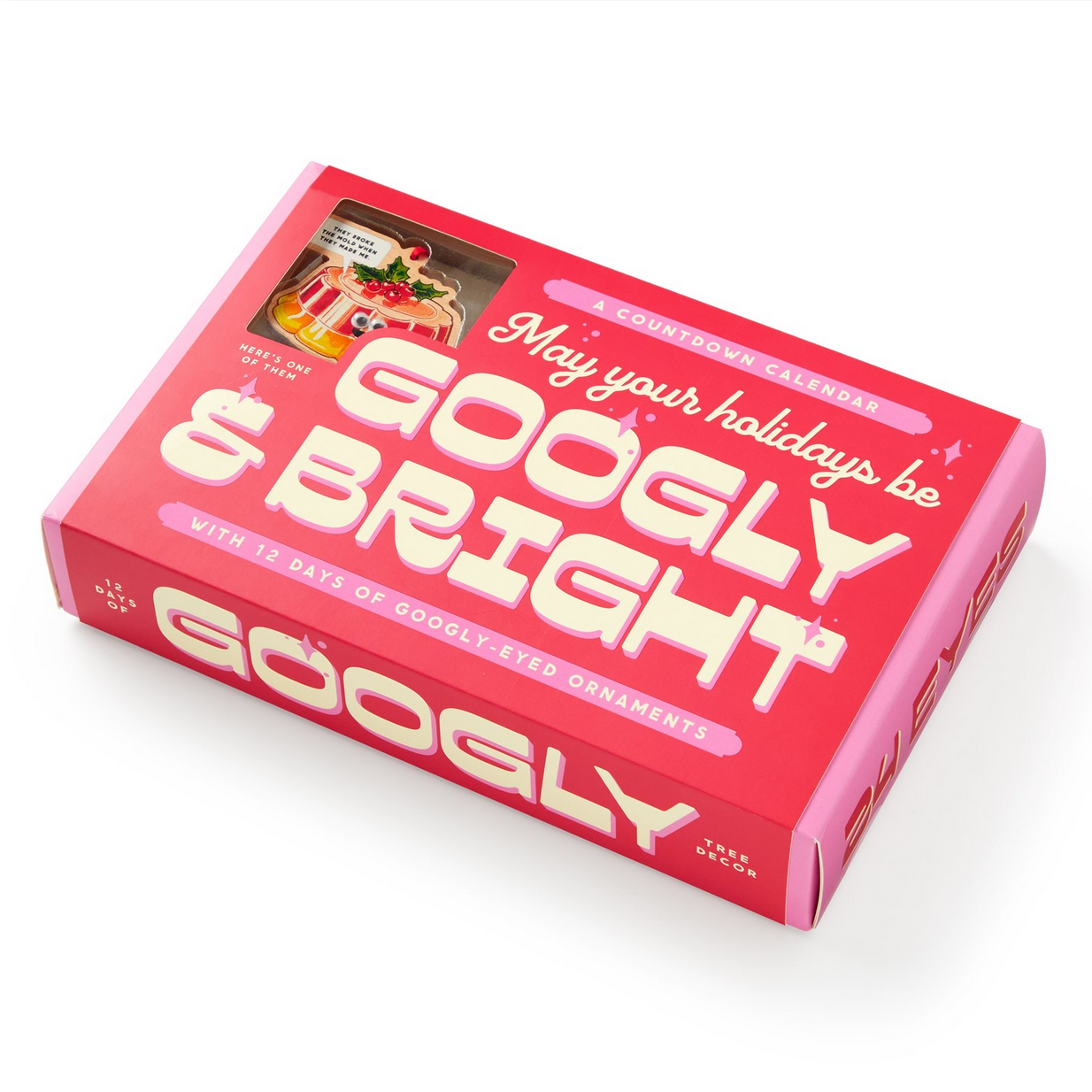 Googly & Bright Holiday Ornament Countdown Calendar