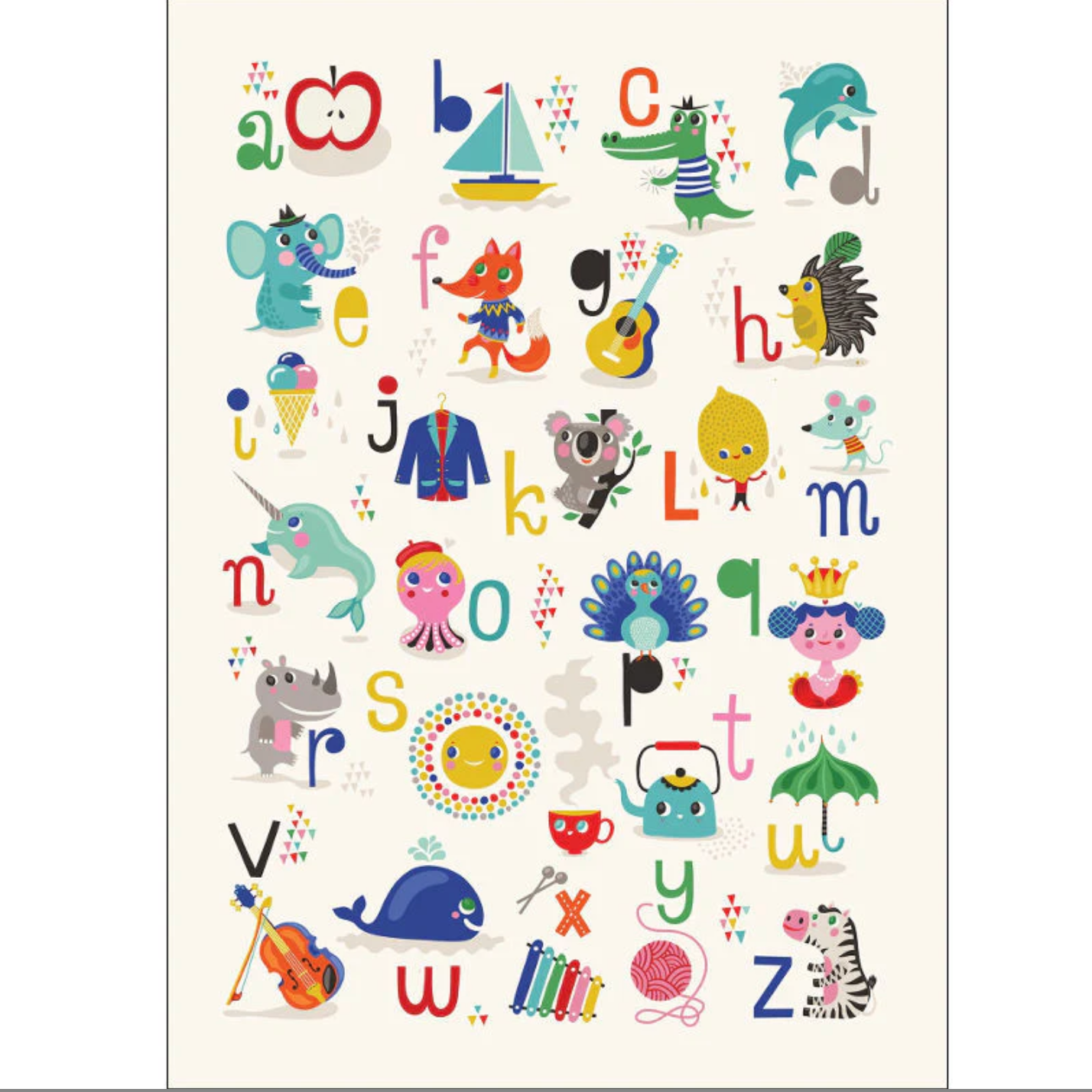 Alphabet Print- Helen Dardik