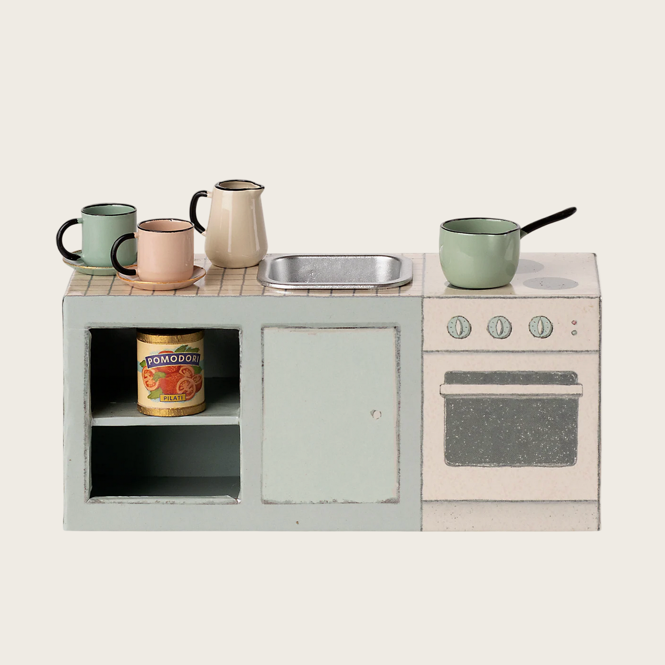 Children's play kitchen set 