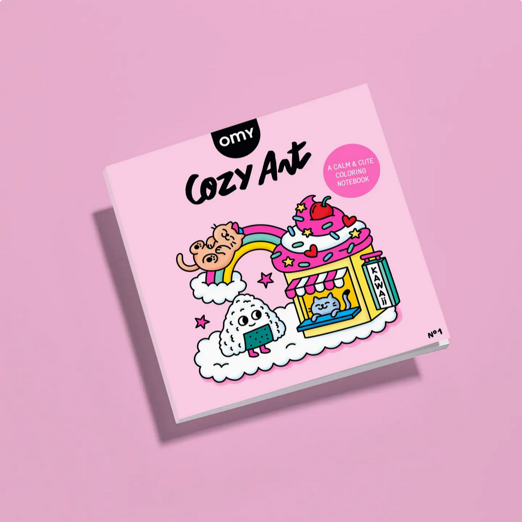 Cozy Art Coloring Book Kawaii