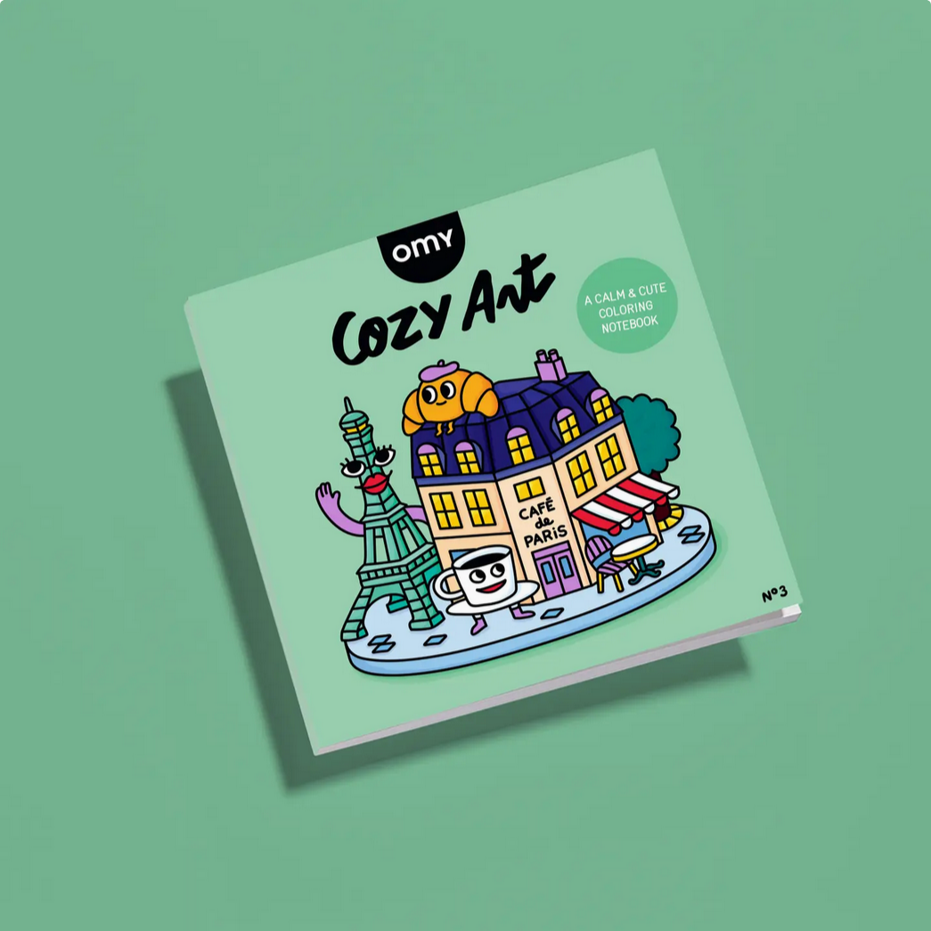 Cozy Coloring Book Paris