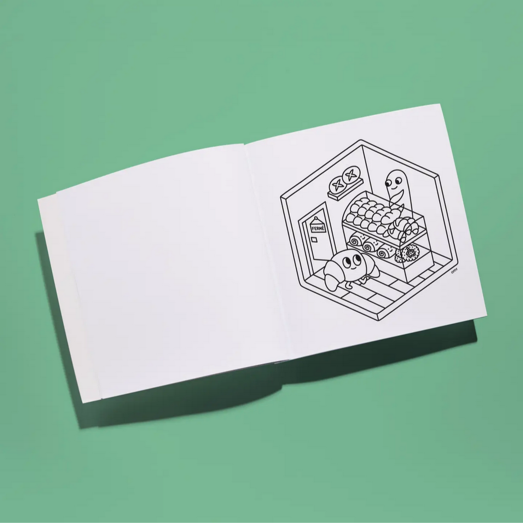 Cozy Coloring Book Paris