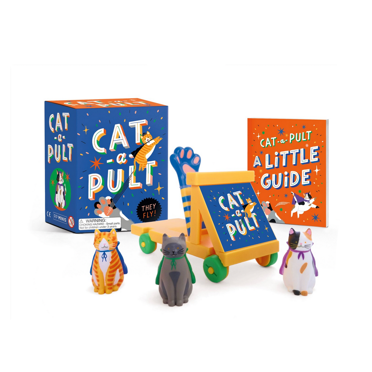 Cat & Pult toy set with packaging 