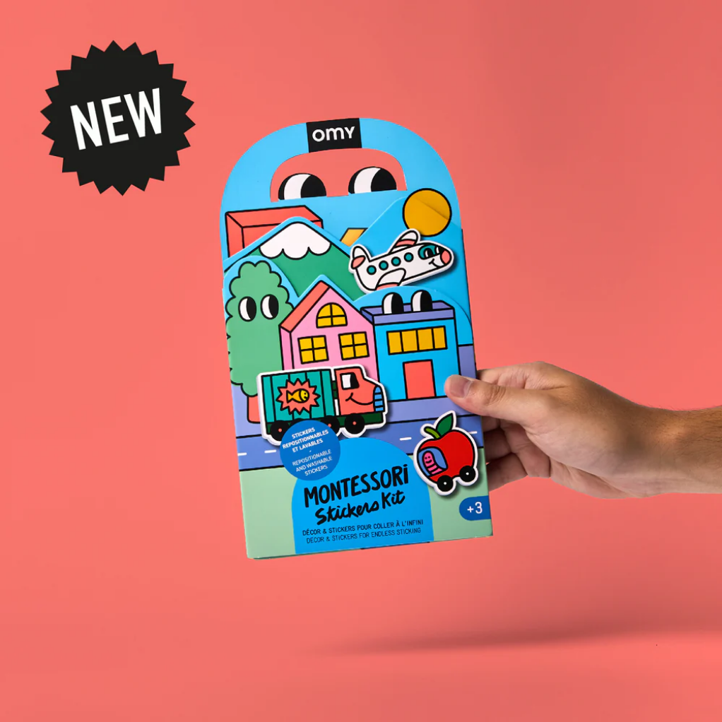Montessori Stickers Kit - Vroom Vroom